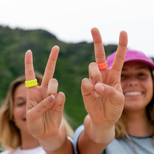 Load image into Gallery viewer, WOMENS ACTIVE SILICONE RINGS IN THE NEON KIT (NEON CORAL & NEON YELLOW) BY THE BREAK ACTIVE RINGS & ACCESSORIES