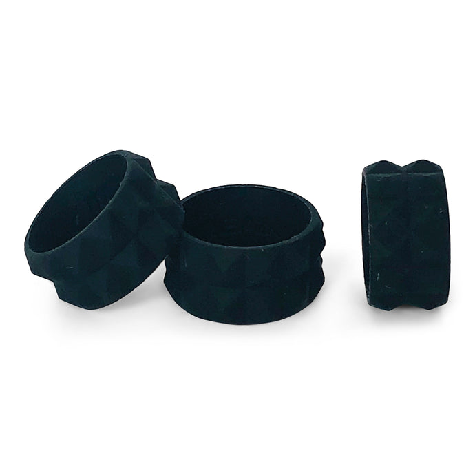 WOMENS ACTIVE SILICONE RING IN NOIRE (BLACK) BY THE BREAK ACTIVE RINGS & ACCESSORIES