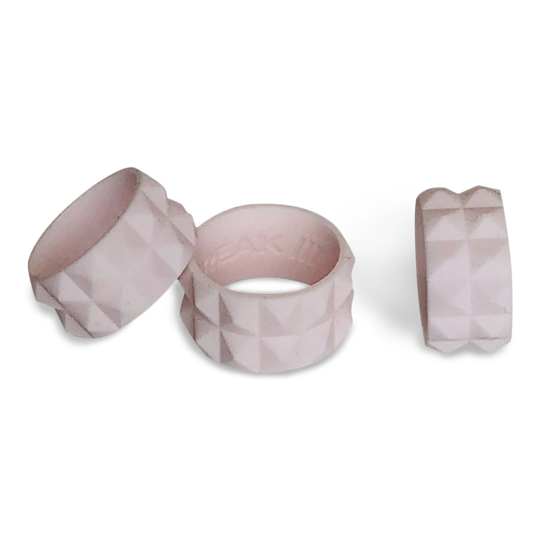 WOMENS ACTIVE SILICONE RING IN PEONY (PALE BLUSH PINK) BY THE BREAK ACTIVE RINGS & ACCESSORIES